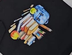 Books & Stationery Tote Bag