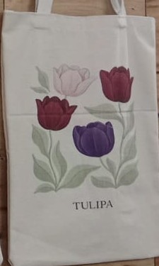 Tulipa Botanical Tote Bag